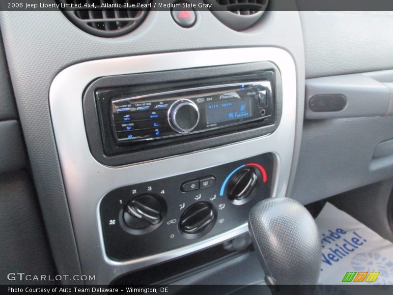Atlantic Blue Pearl / Medium Slate Gray 2006 Jeep Liberty Limited 4x4