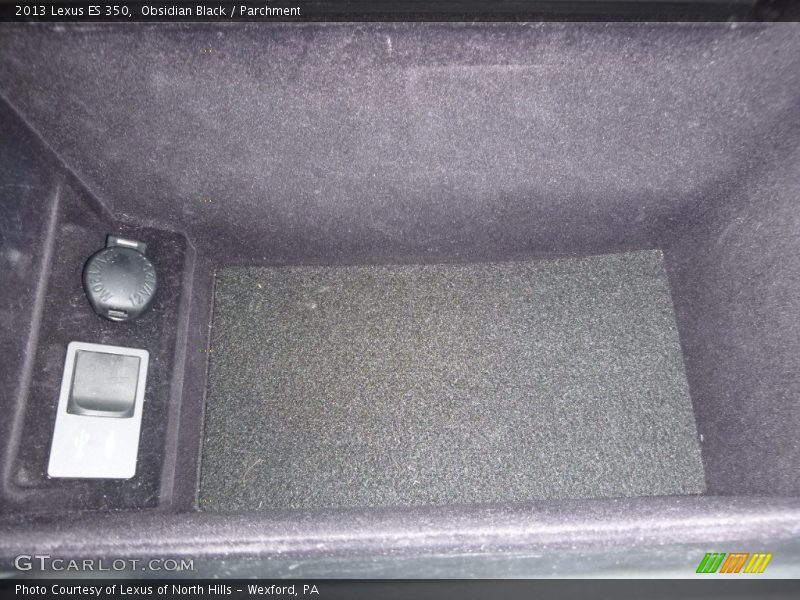 Obsidian Black / Parchment 2013 Lexus ES 350