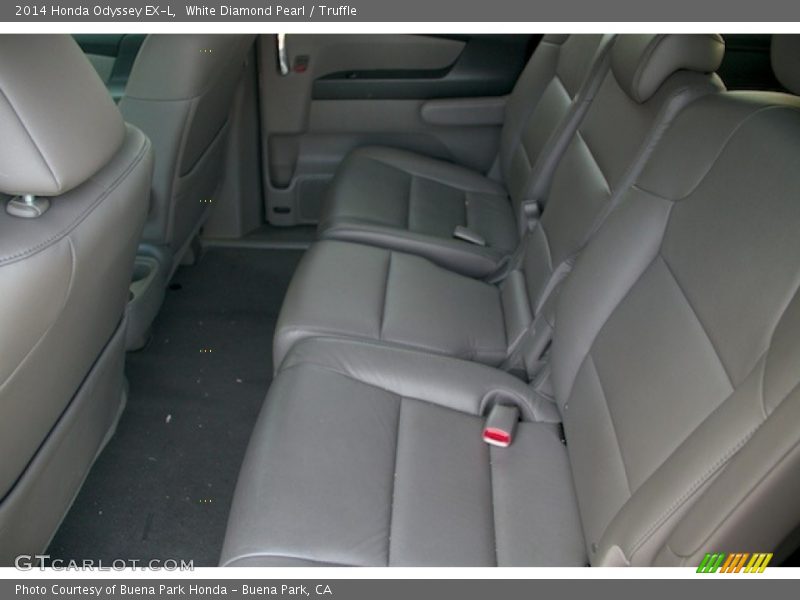 White Diamond Pearl / Truffle 2014 Honda Odyssey EX-L