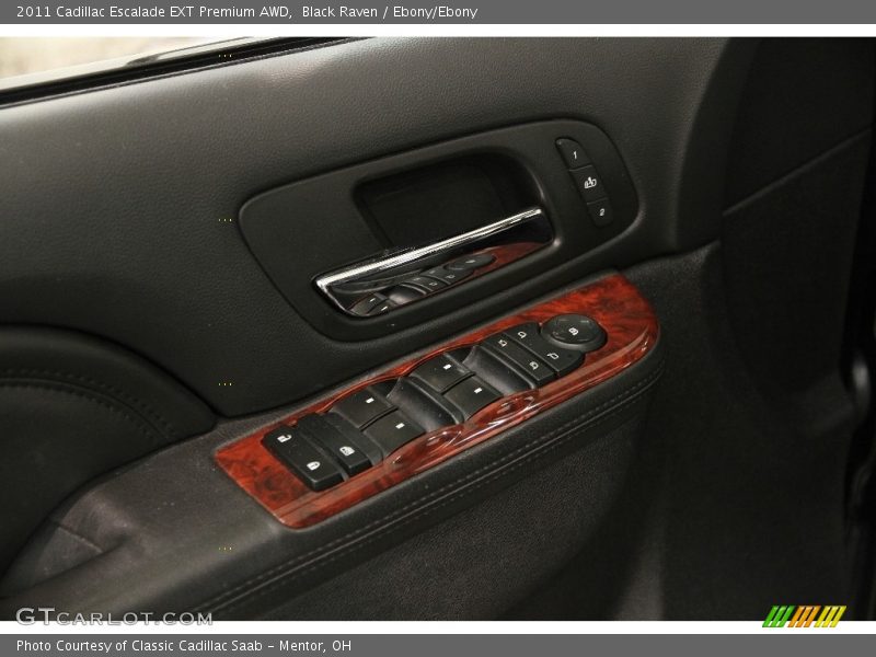 Black Raven / Ebony/Ebony 2011 Cadillac Escalade EXT Premium AWD