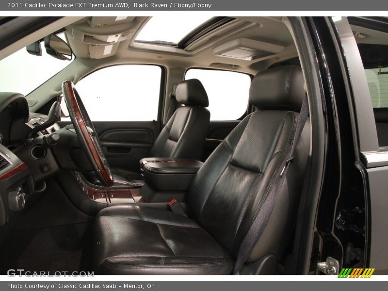 Black Raven / Ebony/Ebony 2011 Cadillac Escalade EXT Premium AWD