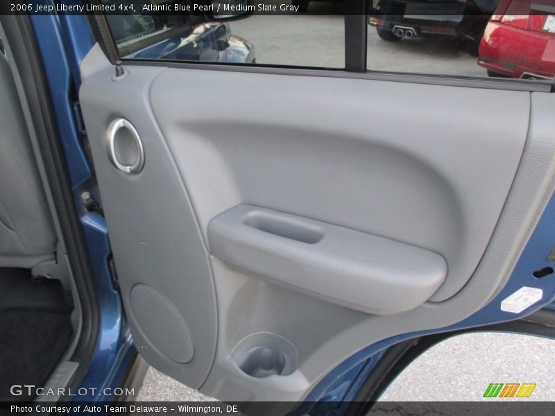 Atlantic Blue Pearl / Medium Slate Gray 2006 Jeep Liberty Limited 4x4