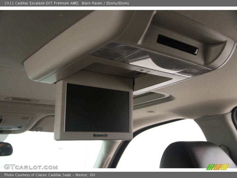 Black Raven / Ebony/Ebony 2011 Cadillac Escalade EXT Premium AWD