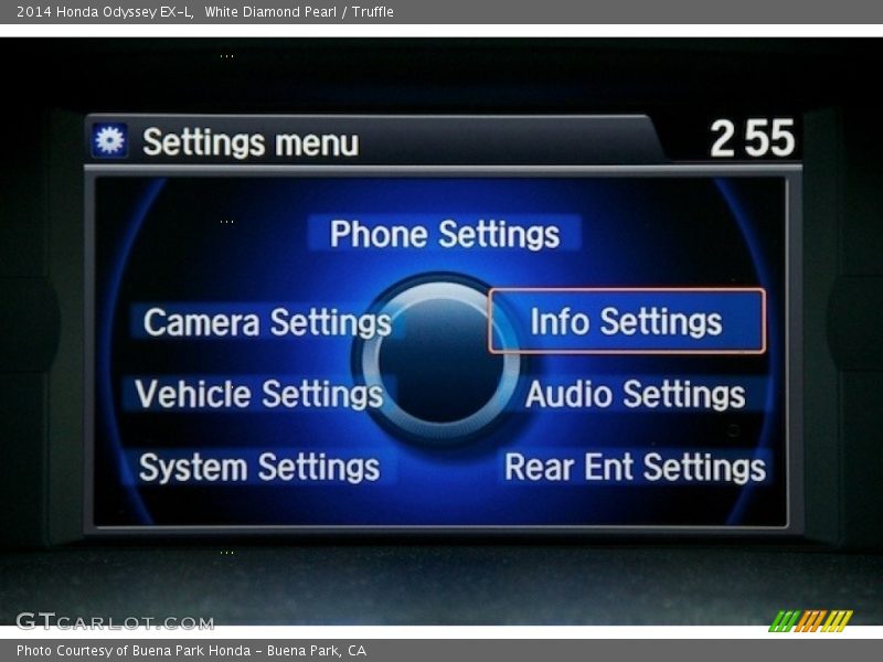 White Diamond Pearl / Truffle 2014 Honda Odyssey EX-L