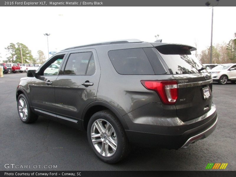 Magnetic Metallic / Ebony Black 2016 Ford Explorer XLT