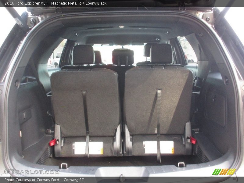 Magnetic Metallic / Ebony Black 2016 Ford Explorer XLT