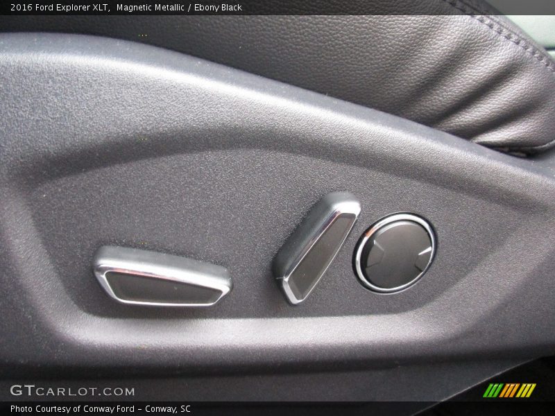 Magnetic Metallic / Ebony Black 2016 Ford Explorer XLT