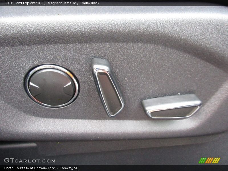 Magnetic Metallic / Ebony Black 2016 Ford Explorer XLT