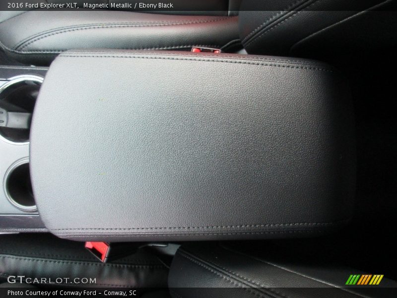 Magnetic Metallic / Ebony Black 2016 Ford Explorer XLT