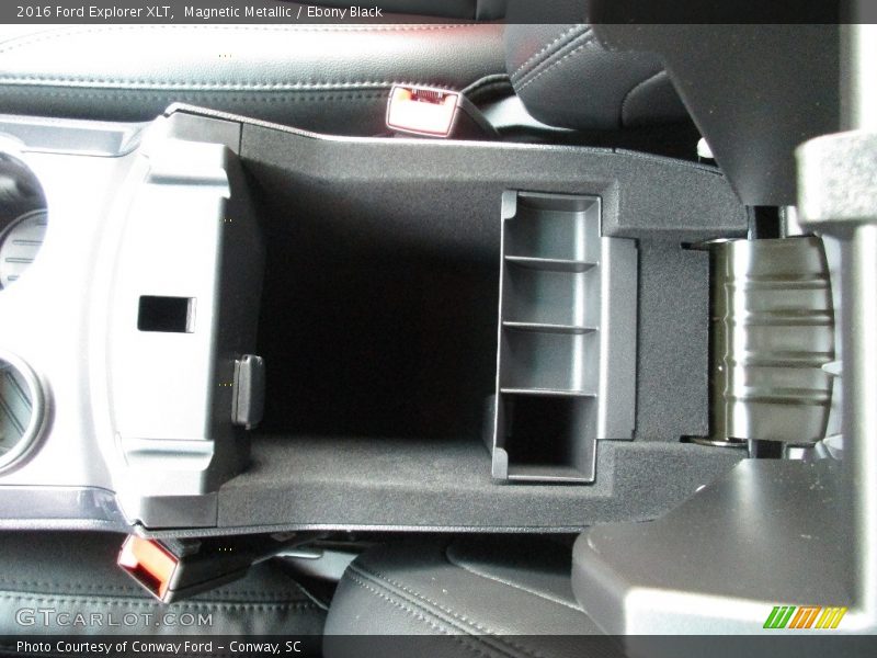 Magnetic Metallic / Ebony Black 2016 Ford Explorer XLT