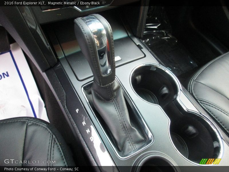 Magnetic Metallic / Ebony Black 2016 Ford Explorer XLT