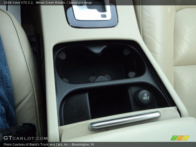 Willow Green Metallic / Sandstone Beige 2008 Volvo V70 3.2