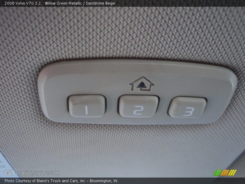 Willow Green Metallic / Sandstone Beige 2008 Volvo V70 3.2