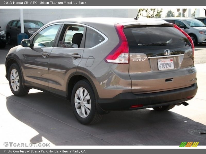 Urban Titanium Metallic / Black 2013 Honda CR-V EX