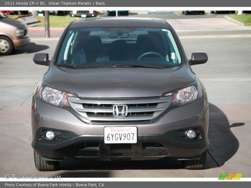 Urban Titanium Metallic / Black 2013 Honda CR-V EX