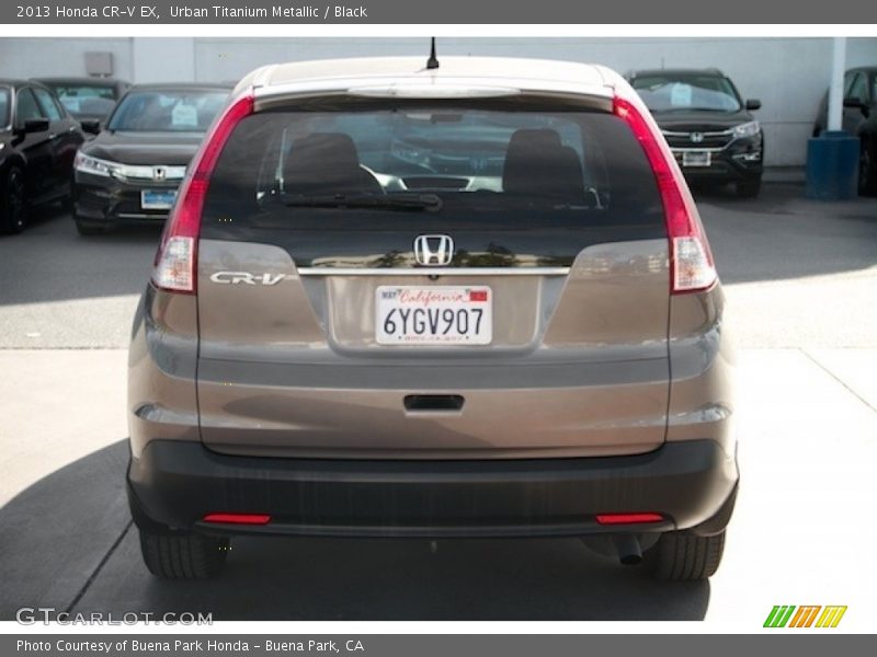 Urban Titanium Metallic / Black 2013 Honda CR-V EX