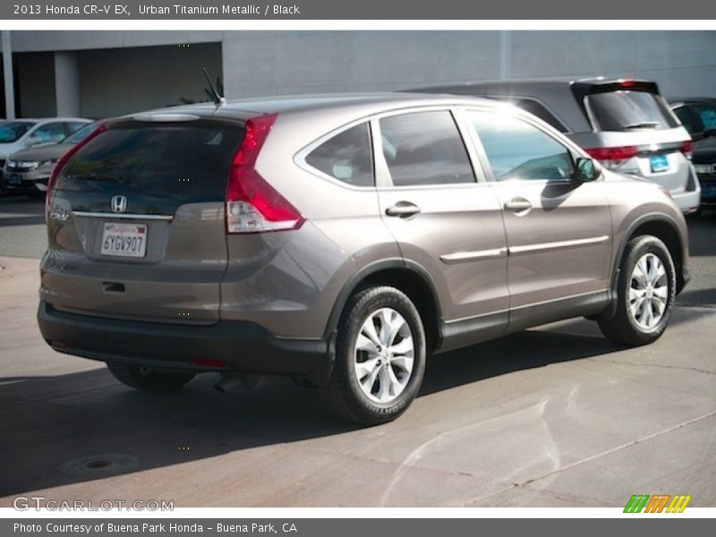 Urban Titanium Metallic / Black 2013 Honda CR-V EX