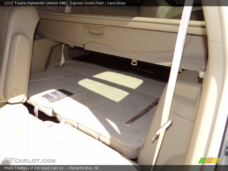 Cypress Green Pearl / Sand Beige 2012 Toyota Highlander Limited 4WD
