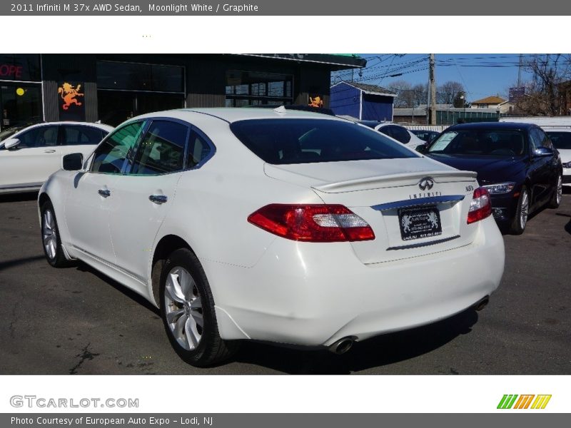Moonlight White / Graphite 2011 Infiniti M 37x AWD Sedan