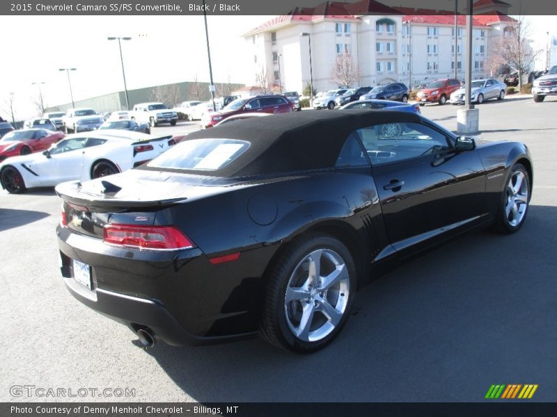 Black / Black 2015 Chevrolet Camaro SS/RS Convertible