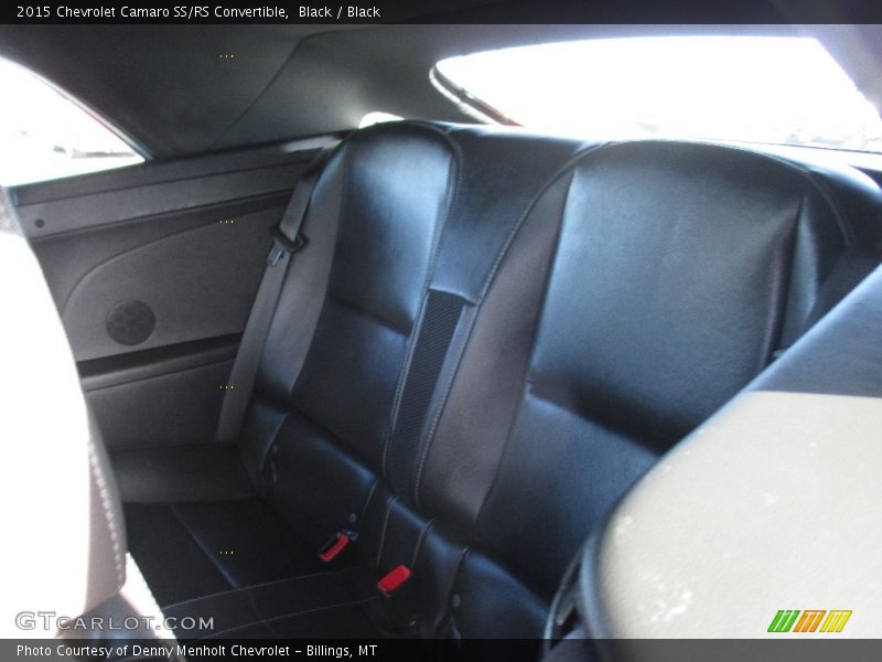 Black / Black 2015 Chevrolet Camaro SS/RS Convertible