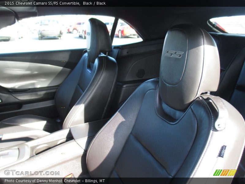 Black / Black 2015 Chevrolet Camaro SS/RS Convertible