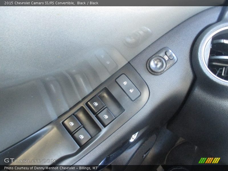 Black / Black 2015 Chevrolet Camaro SS/RS Convertible