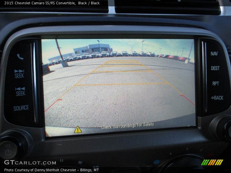 Black / Black 2015 Chevrolet Camaro SS/RS Convertible