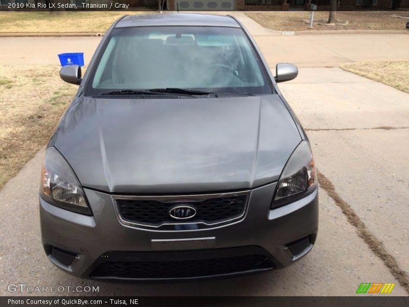 Titanium / Gray 2010 Kia Rio LX Sedan