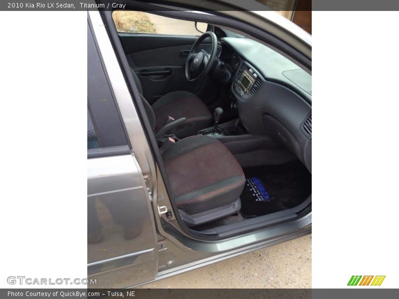 Titanium / Gray 2010 Kia Rio LX Sedan