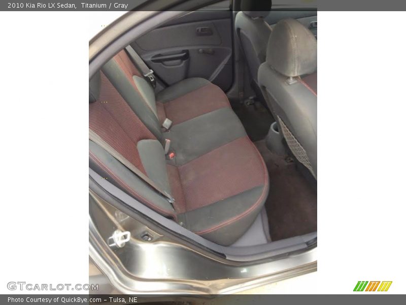 Titanium / Gray 2010 Kia Rio LX Sedan