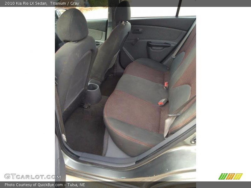 Titanium / Gray 2010 Kia Rio LX Sedan