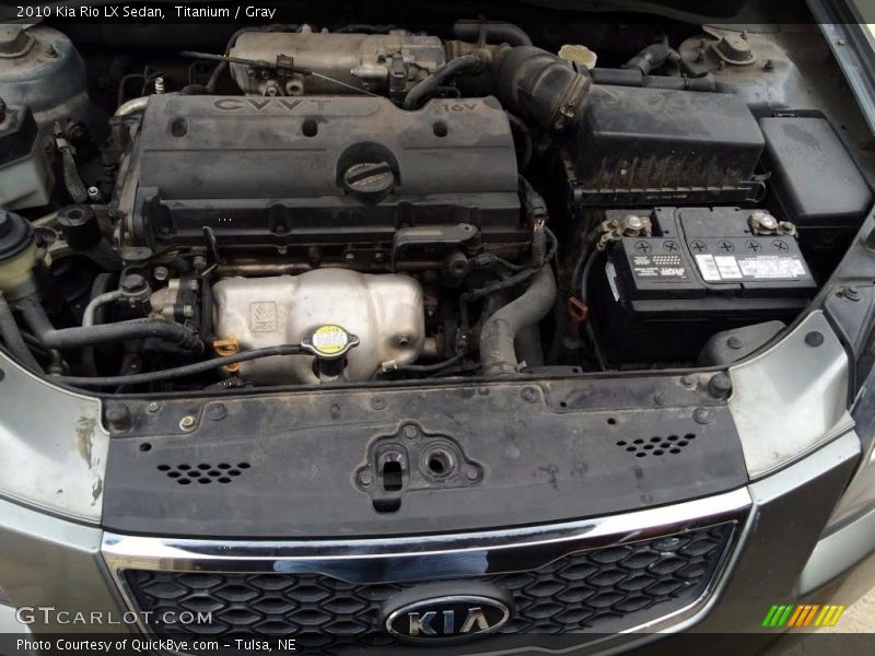Titanium / Gray 2010 Kia Rio LX Sedan