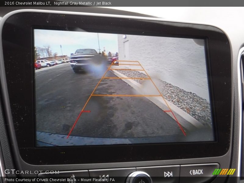 Nightfall Gray Metallic / Jet Black 2016 Chevrolet Malibu LT