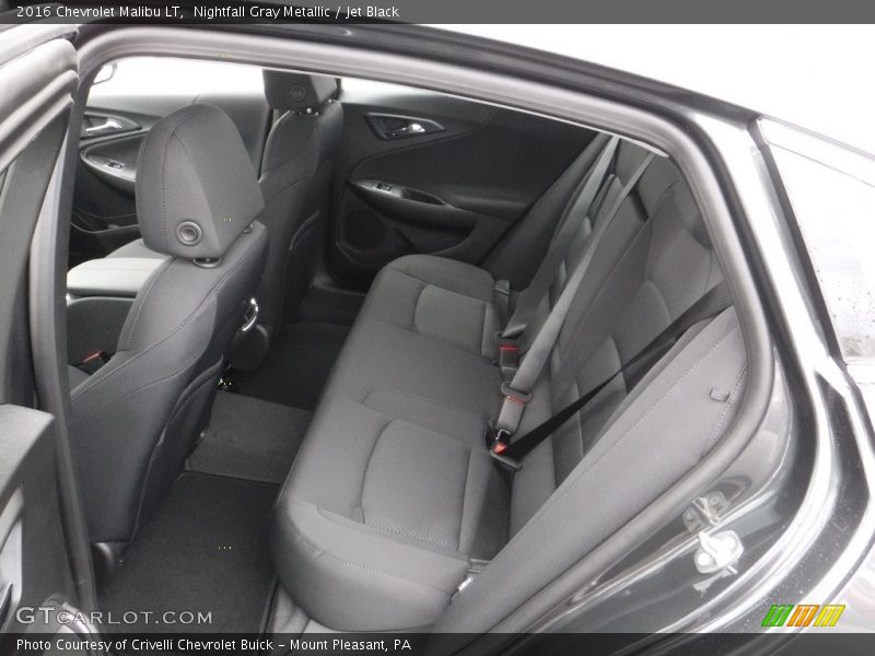 Nightfall Gray Metallic / Jet Black 2016 Chevrolet Malibu LT