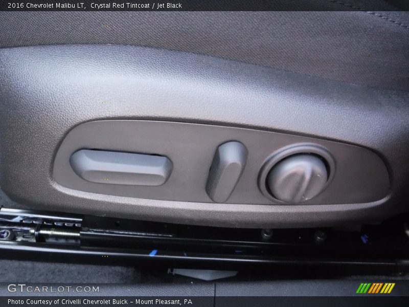 Crystal Red Tintcoat / Jet Black 2016 Chevrolet Malibu LT
