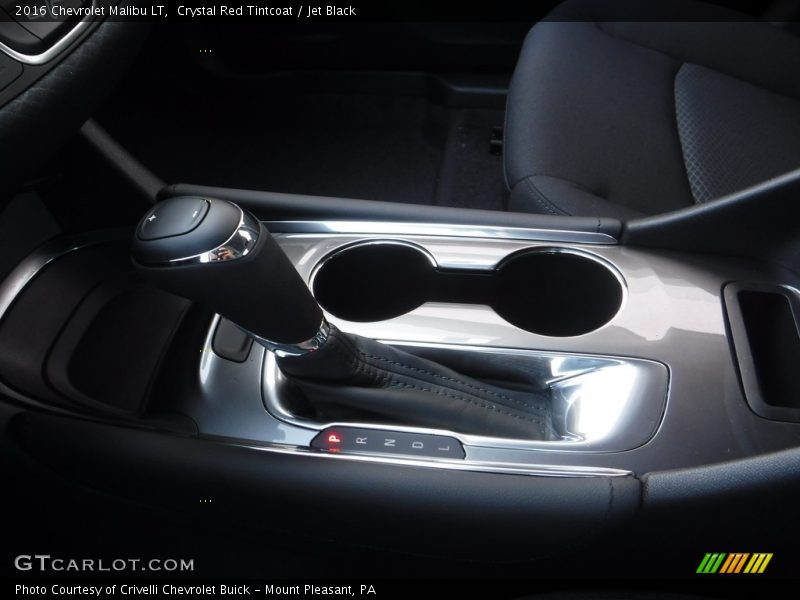 Crystal Red Tintcoat / Jet Black 2016 Chevrolet Malibu LT
