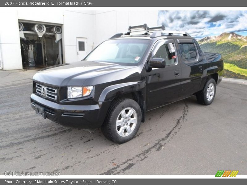 Formal Black / Gray 2007 Honda Ridgeline RTL