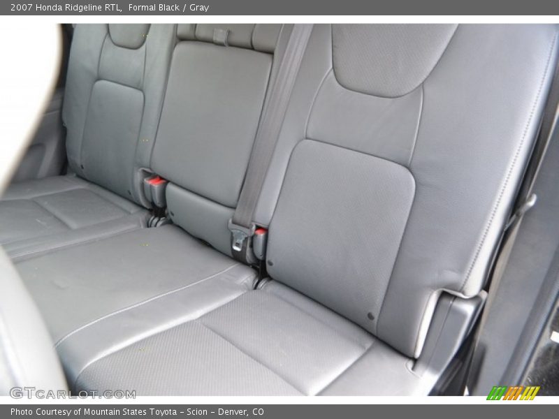Formal Black / Gray 2007 Honda Ridgeline RTL