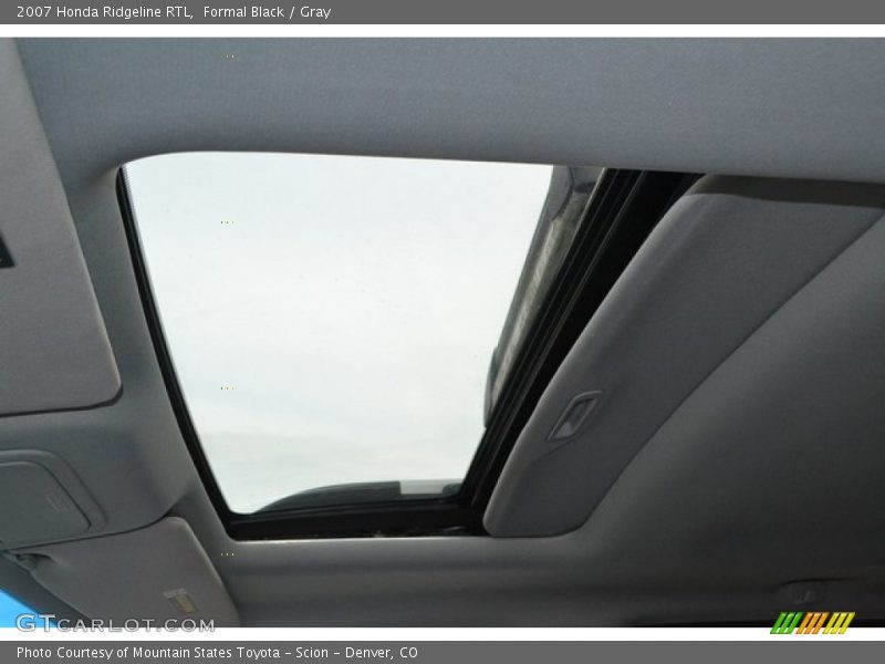 Formal Black / Gray 2007 Honda Ridgeline RTL