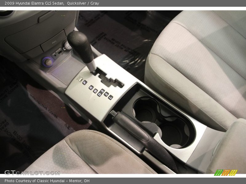 Quicksilver / Gray 2009 Hyundai Elantra GLS Sedan