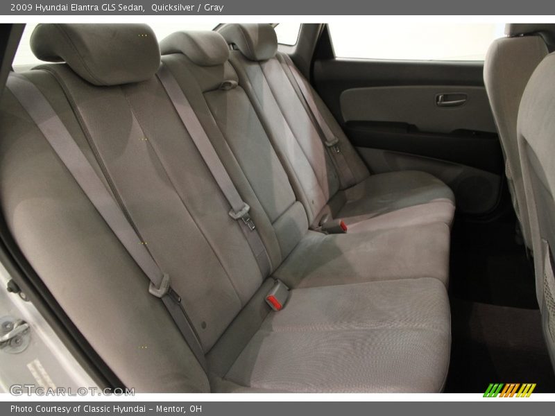 Quicksilver / Gray 2009 Hyundai Elantra GLS Sedan