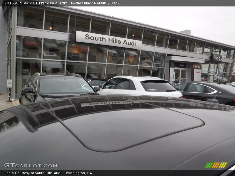 Mythos Black Metallic / Black 2016 Audi A4 2.0T Premium quattro