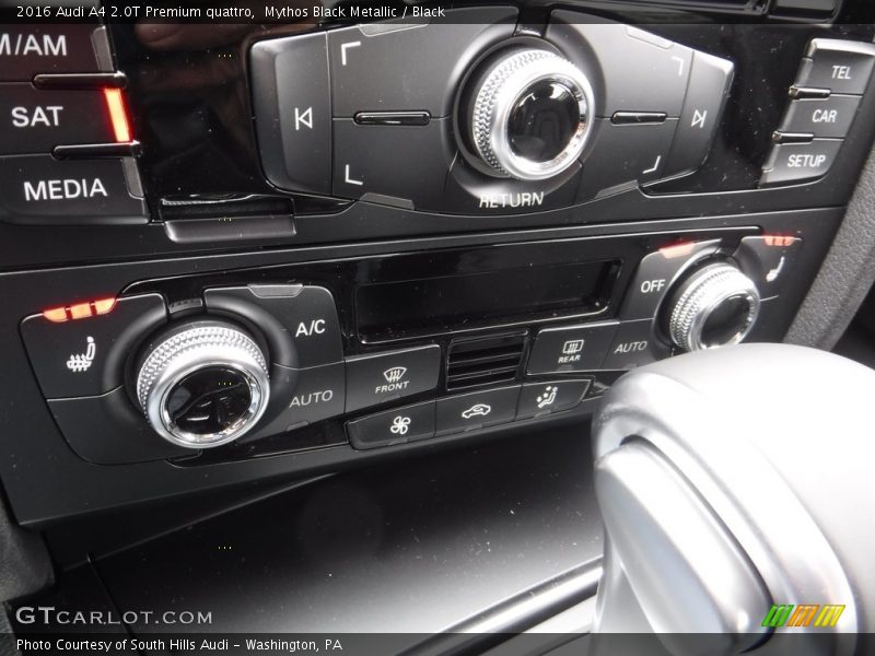 Mythos Black Metallic / Black 2016 Audi A4 2.0T Premium quattro