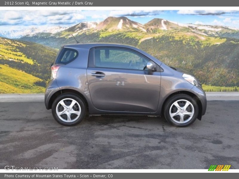 Magnetic Gray Metallic / Dark Gray 2012 Scion iQ