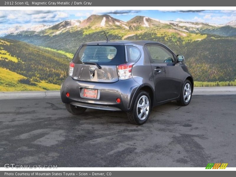 Magnetic Gray Metallic / Dark Gray 2012 Scion iQ