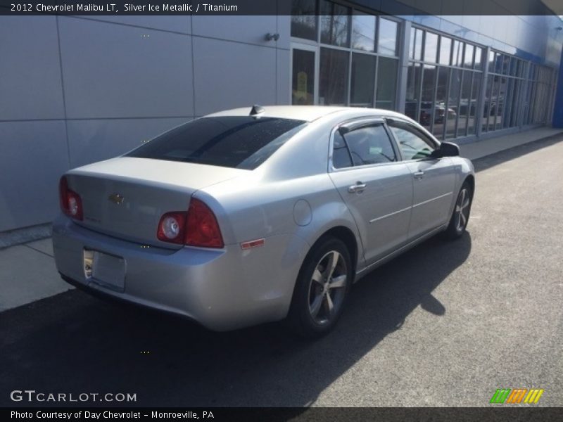 Silver Ice Metallic / Titanium 2012 Chevrolet Malibu LT