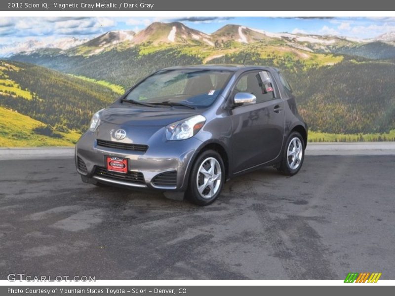 Magnetic Gray Metallic / Dark Gray 2012 Scion iQ