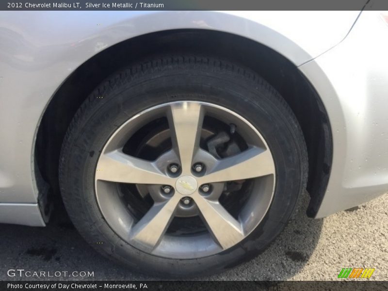 Silver Ice Metallic / Titanium 2012 Chevrolet Malibu LT