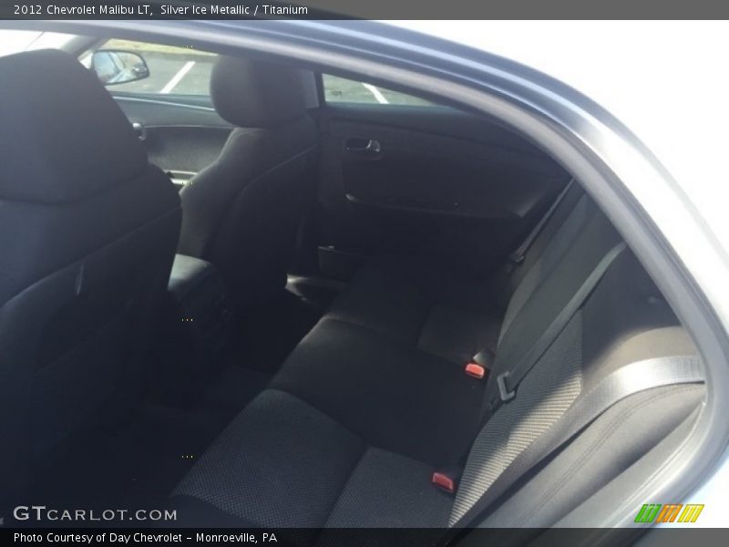 Silver Ice Metallic / Titanium 2012 Chevrolet Malibu LT